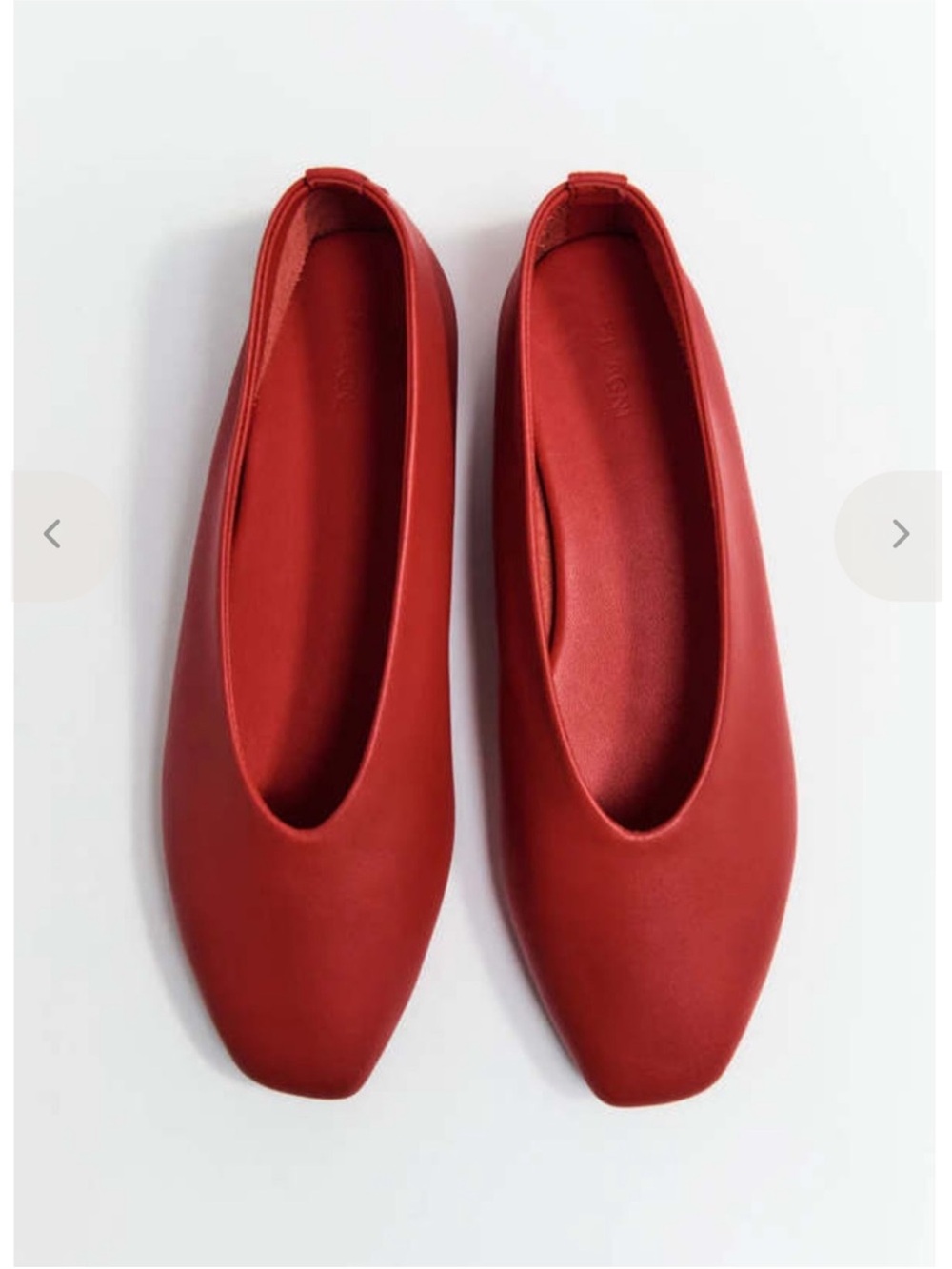 St. Agni soft glove ballet flat - Rosso/Red - 42